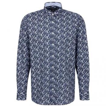 Bugatti Langarmhemd, mit floralem Print