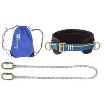 Ceinture d’isolement avec corde et mousquetons – Irudek