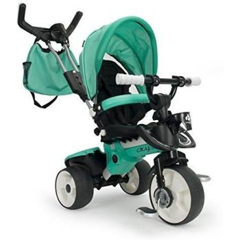 Tricycle City Max avec Roues en Caoutchouc