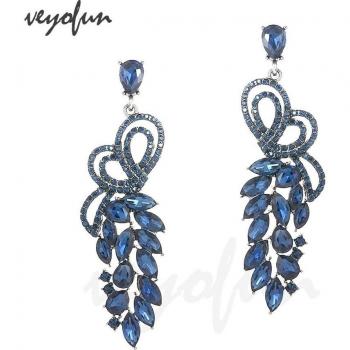 Butterfly Hollow Crystal Earrings