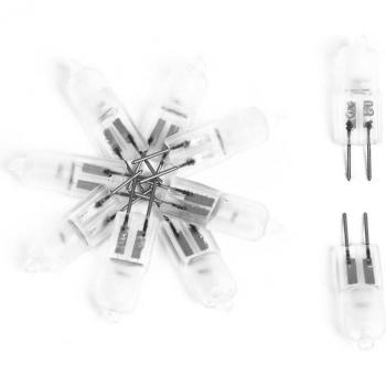 10er Set G4 JC Halogen Glühbirnen 12V 20W