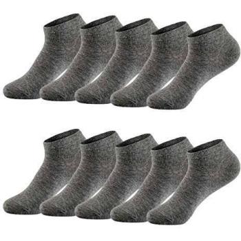 Calzini Grigi TUUHAW Uomo 10 Paia Standard 100 43-46