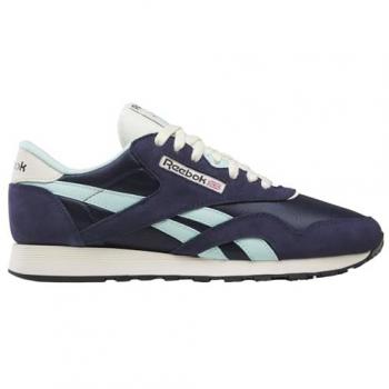 Reebok Classic Navy 6.5 Men’s Vintage Chalk Nylon Loafers
