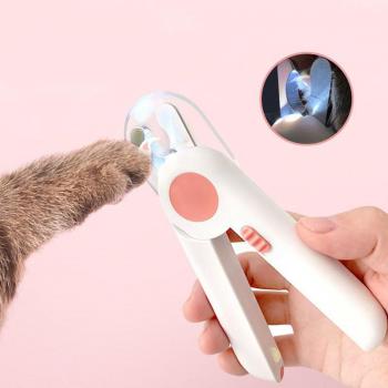 Animal Nail Clipper with LED Light