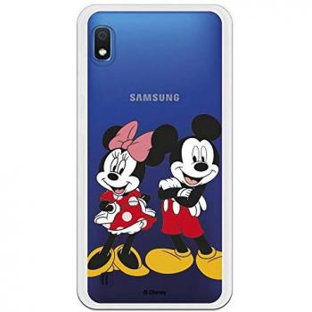 Custodia Ufficiale Disney Galaxy A10 Mickey e Minnie