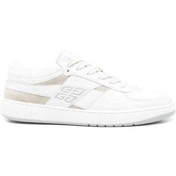 Givenchy Men's White Leather Sneakers Size 42.5