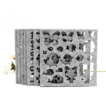 7pcs Wool Felt DIY Craft Needle Felting Mold Set