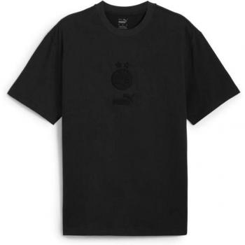 Camiseta Puma Football Monochrome Negro para Hombre Tallas S-3XL