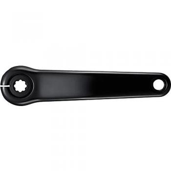 Black Shimano FC‑E6100 175 mm Unisex 24 mm Shaft Crank Pair