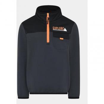 Blusa Polar Gris Lwsaipal 701 Kids