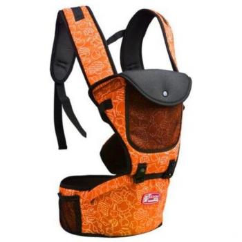 Vier‑in‑Ein‑Babyträgerrucksack (Hüfte, Schlinge, Sitz) – 0–36 Monate