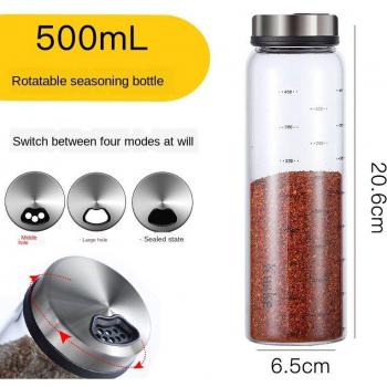 Holaroom Borosilicate Glass Condiment Bottle