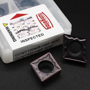 Insertos CCMT120408 HMP 9030 para Torneado de Acero Inoxidable