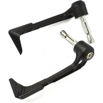 BJMOTO Schwerkraft-Universale Schwarz gebogene Motorrad-Hebel für Kawasaki, Suzuki und Yamaha