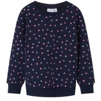 Name It Sweatshirt mit Rundhalsausschnitt Modell 'DAVINA', Größe 116