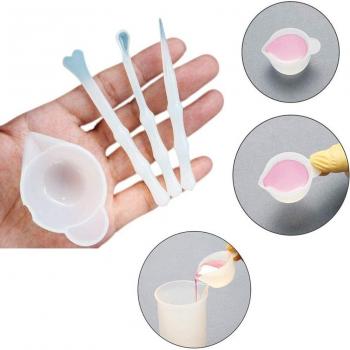 Epoxy Resin Mixing Cups Set with Stir Sticks