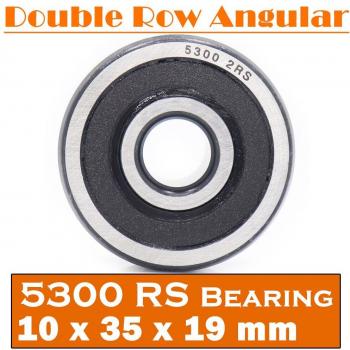 Bola 5300 2RS de doble fila 10x35x19 mm
