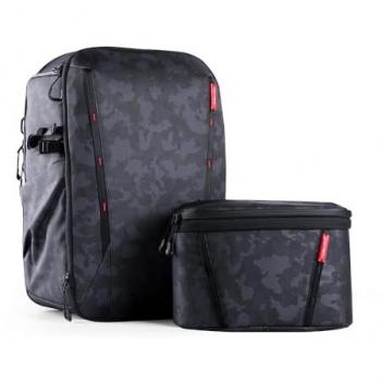 PGYTECH OneMo 2 Kamerarucksack mit Schultertasche für 16 Laptop, 25L, Grau Camo
