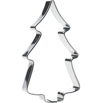 GastroMax Weihnachtsbaum Ausstechform, 11 cm Höhe Edelstahl