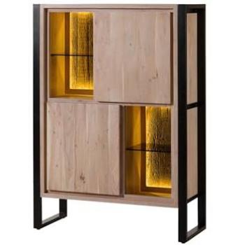 Buffet Acacia Laqué 100x40x140