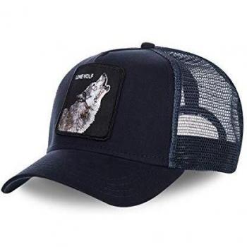 Goorin Bros Casquette Baseball Loup Bleu Marine TU