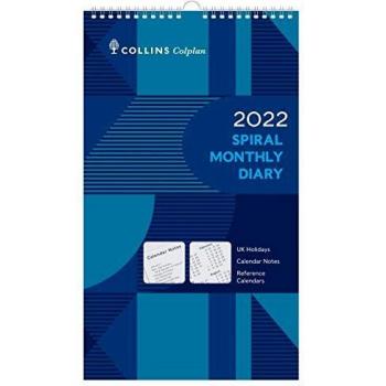 Colplan Monthly Organizer 2022 (Spiral Bound)