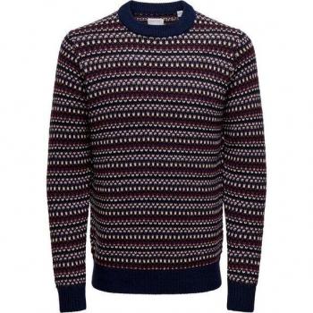 Only & Sons Pullover mit Rundhalsausschnitt für Herren