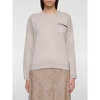 Pull brunello cucinelli femme L couleur beige