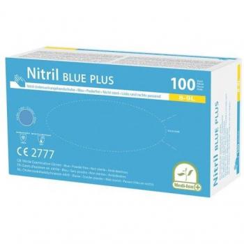 Blue Plus Puderfreies Nitril‑Handschuh‑Set Medi‑Inn – L