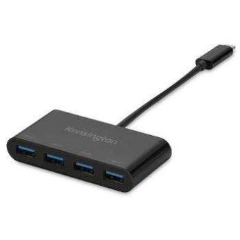 KENSINGTON 4‑Poort USB‑C Hub CH1200 – 10 Gbit/s – Plug & Play