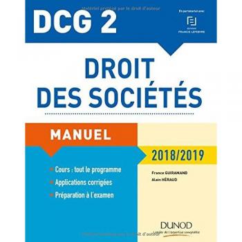 Droit des sociétés DCG 2 : Manuel