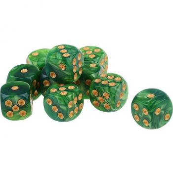 10x Six-Sided Dice 16mm for Gaming and Fun