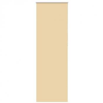 Verdunkelungsrollo Beige 75x210cm mit Stoffbreite 70,7 cm