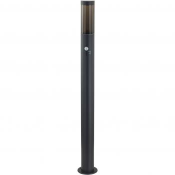 Lindby Statius lámpara de exterior, negro, moderno, iluminación de senderos