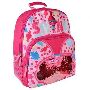 Cerdá Trolls Zainetto per Bimbi 40 cm Rosa