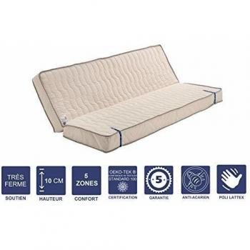Matelas Clic Clac 120x190 x 10 cm