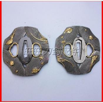 Alliage Katana Tsuba – Parfait pour l'épée du samouraï