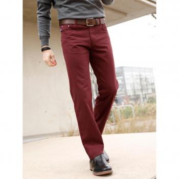Herrenhose 5-Pocket rot (rotbraun)