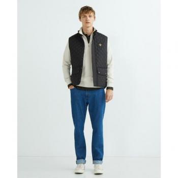 Belstaff Chaleco Térmico para Hombre con Dos Bolsillos
