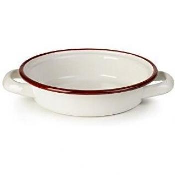 Classic White Stainless Egg Tray – 18 cm × 25 cm × 5 mm