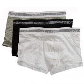 Calvin Klein Trunks in Cotone Stretch con Effetto Cooling