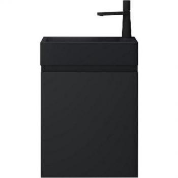 Ensemble de Meuble de Salle de Bain avec Vasque Anthracite Mat