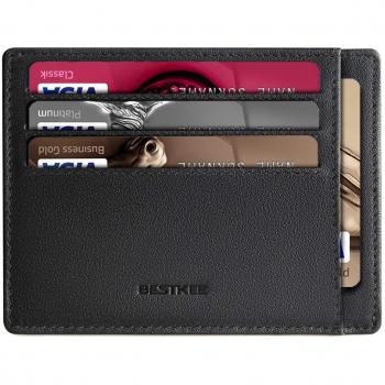 Portafoglio Uomo Sottile con Carta di Credito