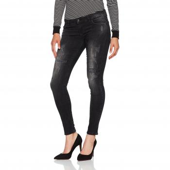 LTB Damen-Jeans Mina Schwarz (Carma Black Wash 50369) – Größe W28/L30