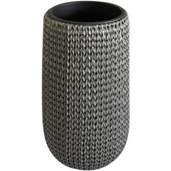 Kynast Rattan‑Geflechtvasenset – 45 × 85 cm, Polyrattan, Silbergrau, wetterfest