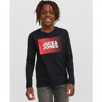 Jack & Jones Junior Langarmshirt JJECORP LOGO TEE PLAY LS O-NECK JNR