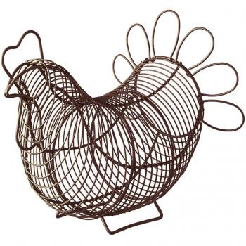 Eierkorb „Huhn“ Braun – Eddingtons Design