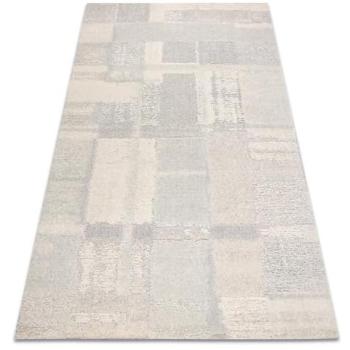 RUGSX Osta Wool Floor Covering 461.43.AE110 – Geometric, Cream/Grey Beige, 200×300 cm