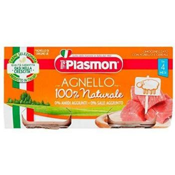 12x PLASMON Lammfleisch Brei für Säuglinge (12x 80g) ab 4 Monaten