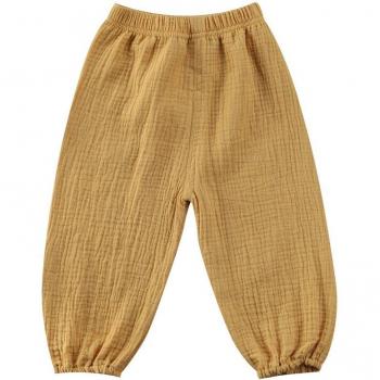 Faltbare Retro-Baumwoll-Pumphosen für Mädchen und Jungen, 6 Farben